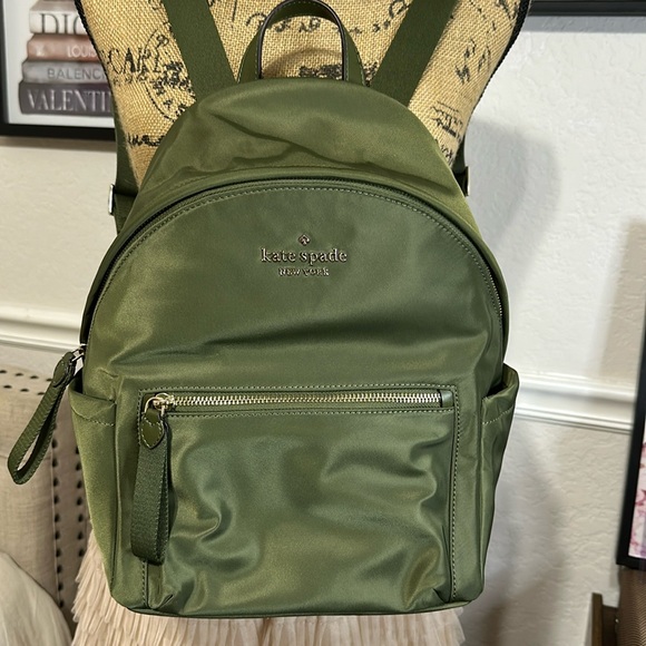 Kate Spade Handbags - Kate Spade ♠️ Olive Green Backpack